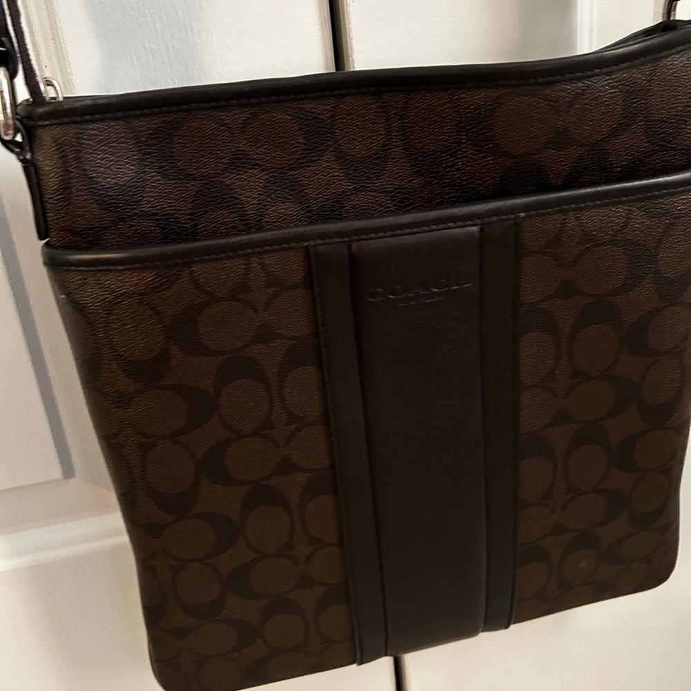 Coach Men Crossbody Messenger Bag Gem